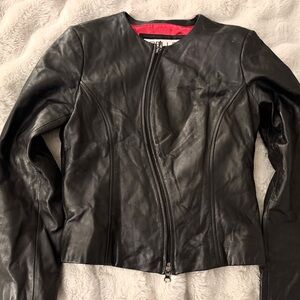 Pelle Studio Black Leather Jacket
